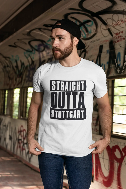 Straight Outta Stuttgart, Homme manches courtes Col rond 00027