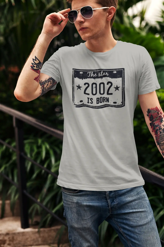 T-shirt Vintage pour Homme, la star 2002 est née