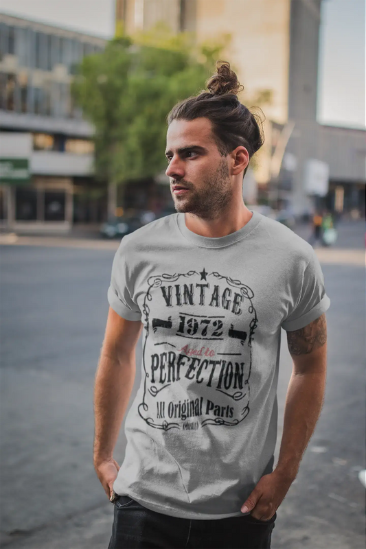 Homme Tee Vintage T Shirt 1972 Vintage Aged to Perfection