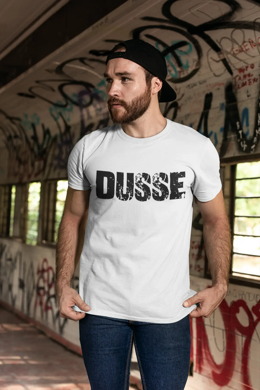 T-shirt <span>homme</span> Vintage t-shirt Dusse X-Small <span>blanc</span> 00561