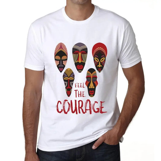 Men's Graphic T-Shirt Native Feel The Courage Eco-Friendly Limited Edition Short Sleeve Tee-Shirt Vintage Birthday Gift Novelty