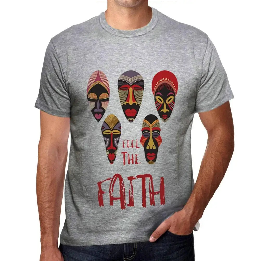 Men's Graphic T-Shirt Native Feel The Faith Eco-Friendly Limited Edition Short Sleeve Tee-Shirt Vintage Birthday Gift Novelty