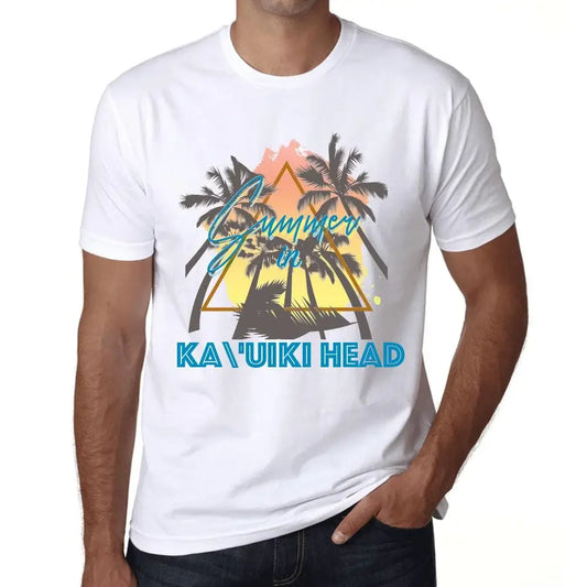 Men's Graphic T-Shirt Ka'uiki Head Eco-Friendly Limited Edition Short Sleeve Tee-Shirt Vintage Birthday Gift Novelty