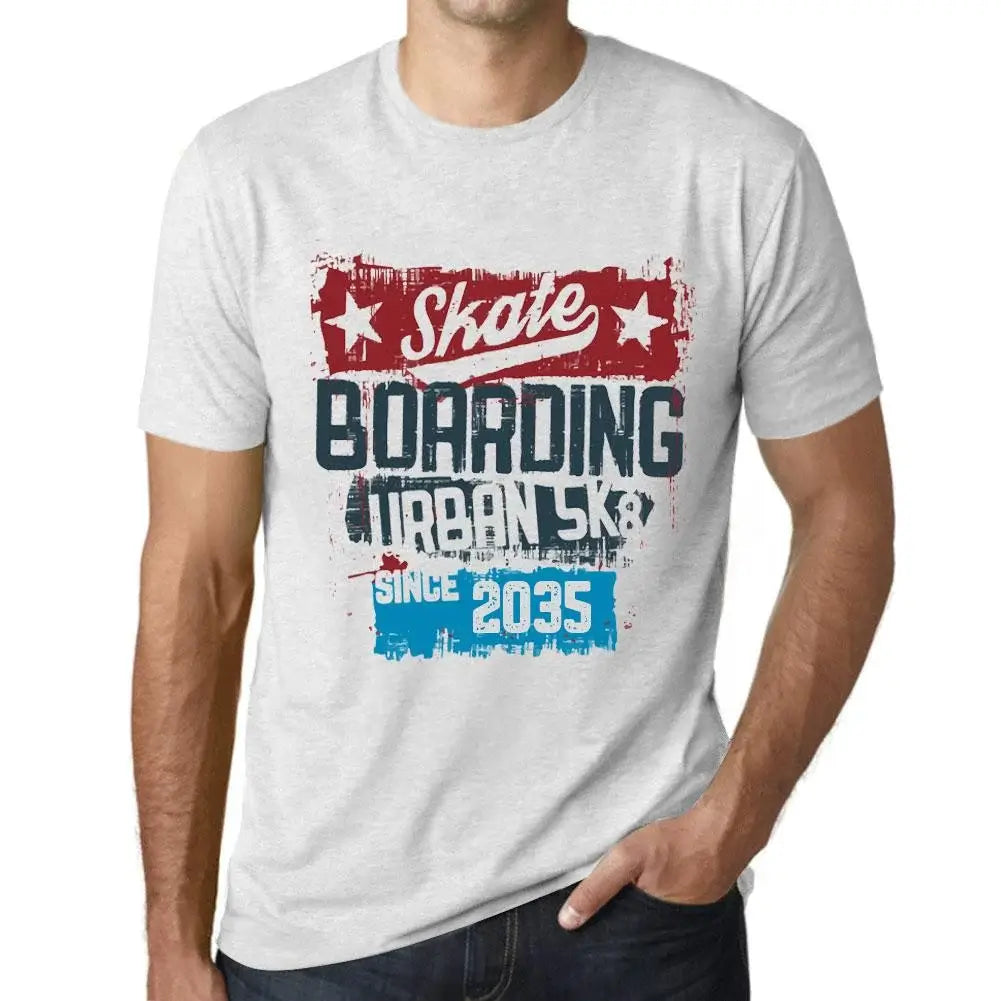 Men's Graphic T-Shirt Urban Skateboard Since 2035