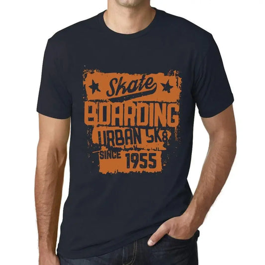 Men's Graphic T-Shirt Urban Skateboard Since 1955 69th Birthday Anniversary 69 Year Old Gift 1955 Vintage Eco-Friendly Short Sleeve Novelty Tee