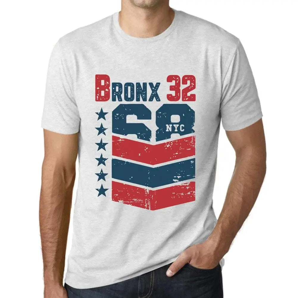 Men's Graphic T-Shirt Bronx 32 32nd Birthday Anniversary 32 Year Old Gift 1992 Vintage Eco-Friendly Short Sleeve Novelty Tee