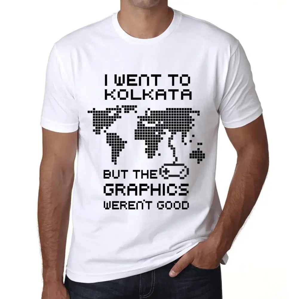 Men's Graphic T-Shirt I Went To Kolkata But The Graphics Weren’t Good Eco-Friendly Limited Edition Short Sleeve Tee-Shirt Vintage Birthday Gift Novelty