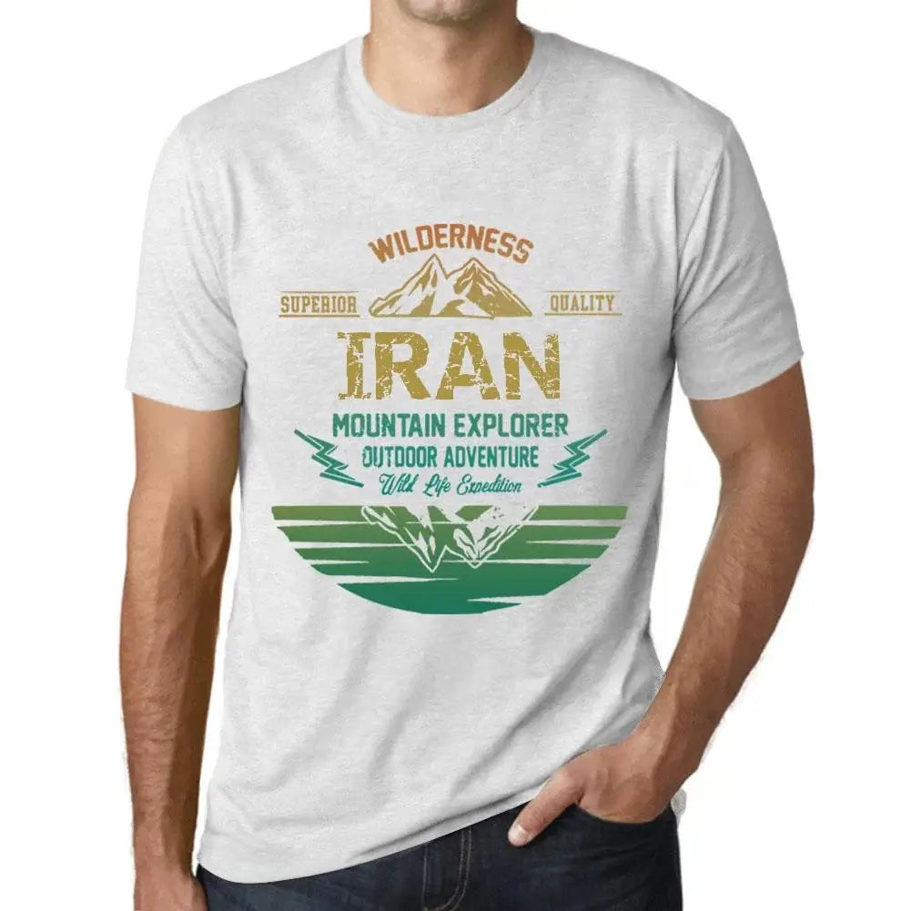 Men's Graphic T-Shirt Outdoor Adventure, Wilderness, Mountain Explorer Iran Eco-Friendly Limited Edition Short Sleeve Tee-Shirt Vintage Birthday Gift Novelty