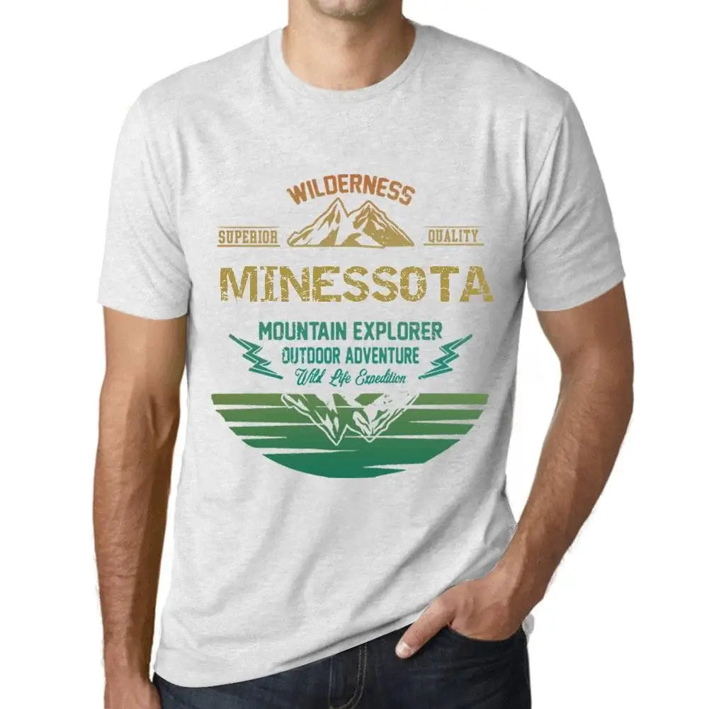Men's Graphic T-Shirt Outdoor Adventure, Wilderness, Mountain Explorer Minessota Eco-Friendly Limited Edition Short Sleeve Tee-Shirt Vintage Birthday Gift Novelty