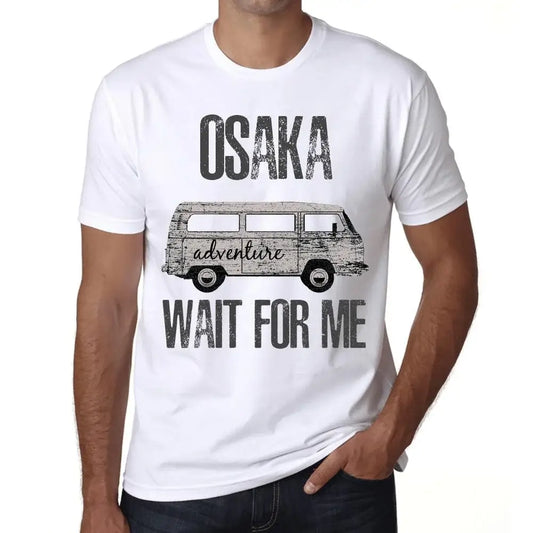 Men's Graphic T-Shirt Adventure Wait For Me In Osaka Eco-Friendly Limited Edition Short Sleeve Tee-Shirt Vintage Birthday Gift Novelty