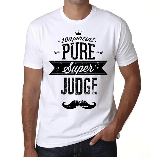 Men's Graphic T-Shirt 100% Pure Super Judge Eco-Friendly Limited Edition Short Sleeve Tee-Shirt Vintage Birthday Gift Novelty