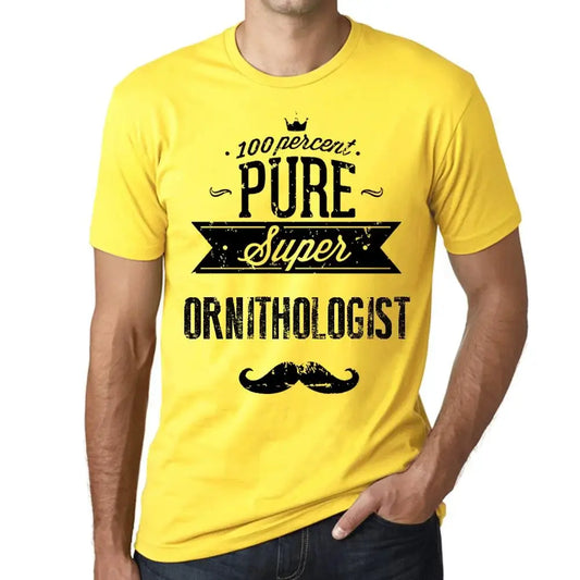 Men's Graphic T-Shirt 100% Pure Super Ornithologist Eco-Friendly Limited Edition Short Sleeve Tee-Shirt Vintage Birthday Gift Novelty