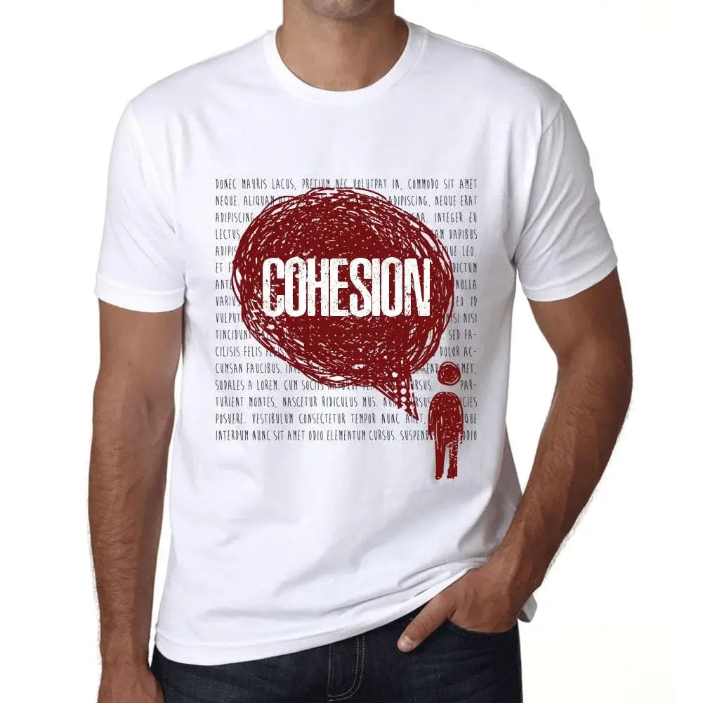 Men's Graphic T-Shirt Thoughts Cohesion Eco-Friendly Limited Edition Short Sleeve Tee-Shirt Vintage Birthday Gift Novelty