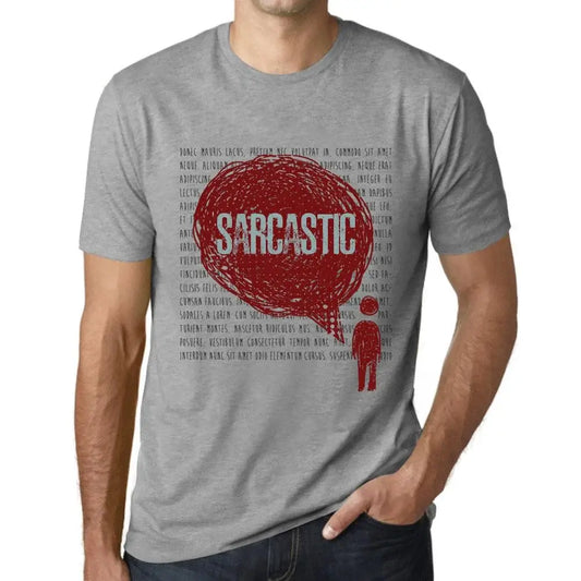 Men's Graphic T-Shirt Thoughts Sarcastic Eco-Friendly Limited Edition Short Sleeve Tee-Shirt Vintage Birthday Gift Novelty