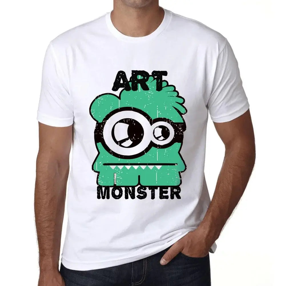 Men's Graphic T-Shirt Art Monster Eco-Friendly Limited Edition Short Sleeve Tee-Shirt Vintage Birthday Gift Novelty