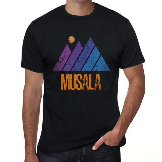 Men's Graphic T-Shirt Mountain Musala Eco-Friendly Limited Edition Short Sleeve Tee-Shirt Vintage Birthday Gift Novelty