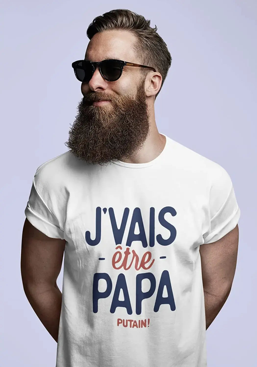 ULTRABASIC - Tee Shirt <span>Homme</span> T-shirt vintage RUM IS MY POISON <span>Blanc</span>