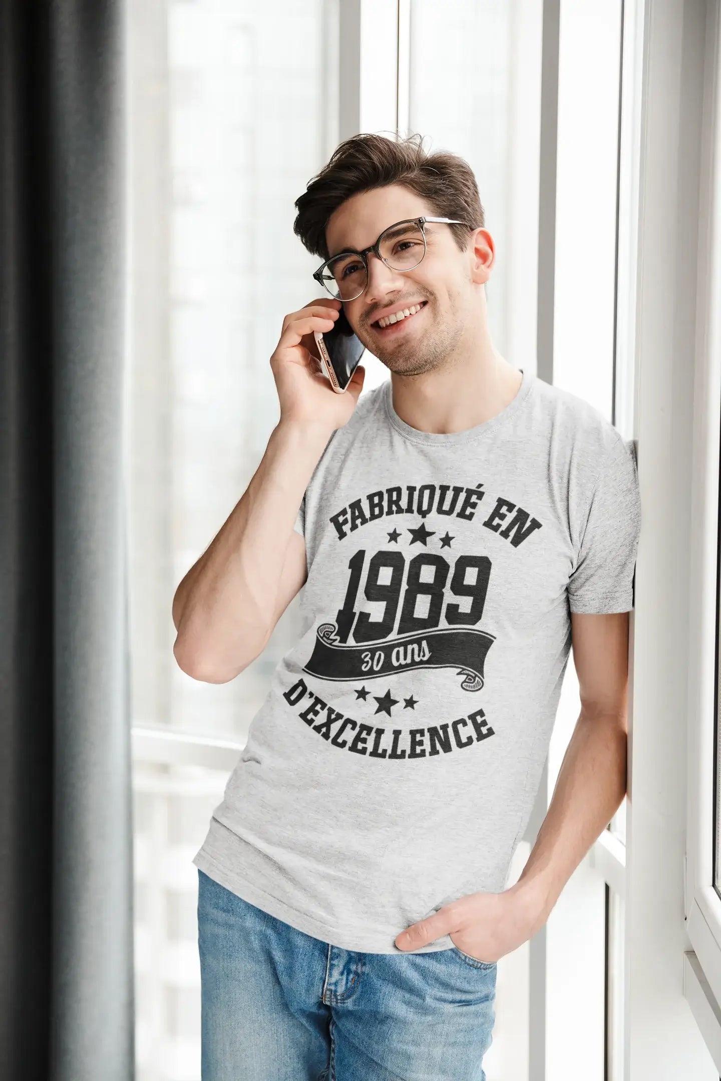 ULTRABASIC - Fabriqué en 1989, 30 Ans d'être Génial Unisex T-Shirt Denim