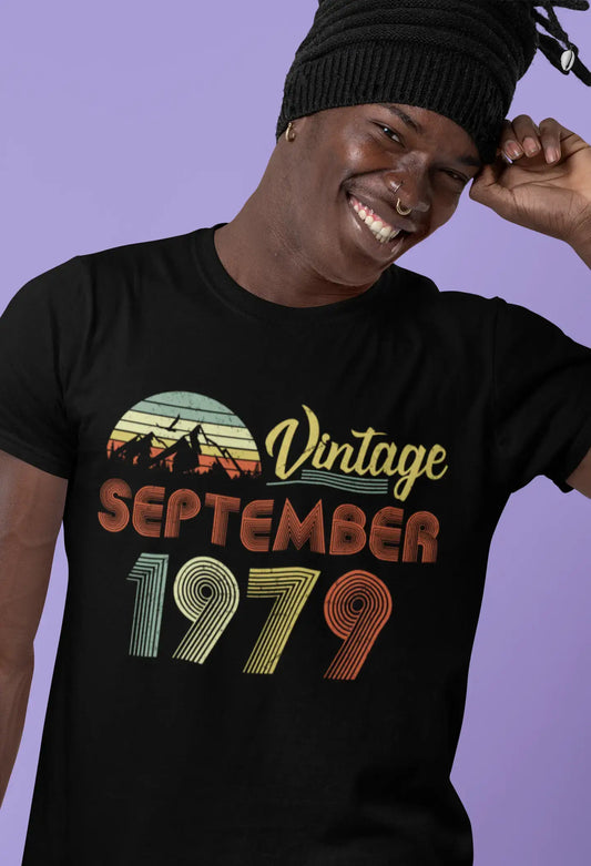 ULTRABASIC Herren T-Shirt Vintage September 1979 – Geschenk zum 42. Geburtstag T-Shirt
