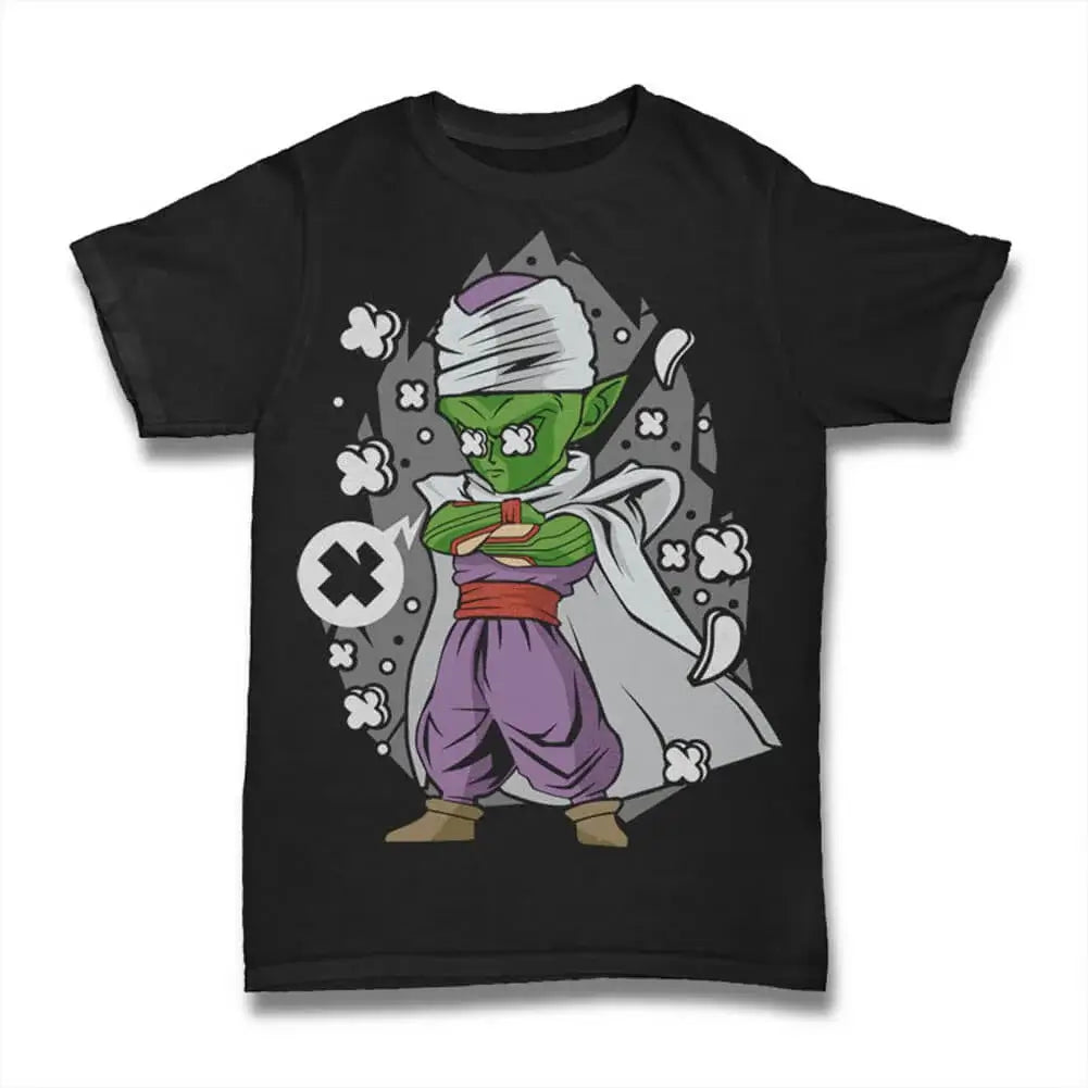 Men's Graphic T-Shirt Demon - Cartoon Fictional Character - Japanese Manga Series - Anime Eco-Friendly Limited Edition Short Sleeve Tee-Shirt Vintage Birthday Gift Novelty