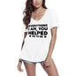 ULTRABASIC Damen-T-Shirt „Everything I am You Helped Me to Be“ – kurzärmeliges T-Shirt