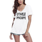 ULTRABASIC Damen T-Shirt Otaku Mom – Kurzarm-T-Shirt-Oberteile