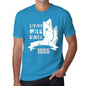 1955, Living Wild Since 1955 Men's T-shirt Blue Birthday Gift 00499 ultrabasic-com.myshopify.com