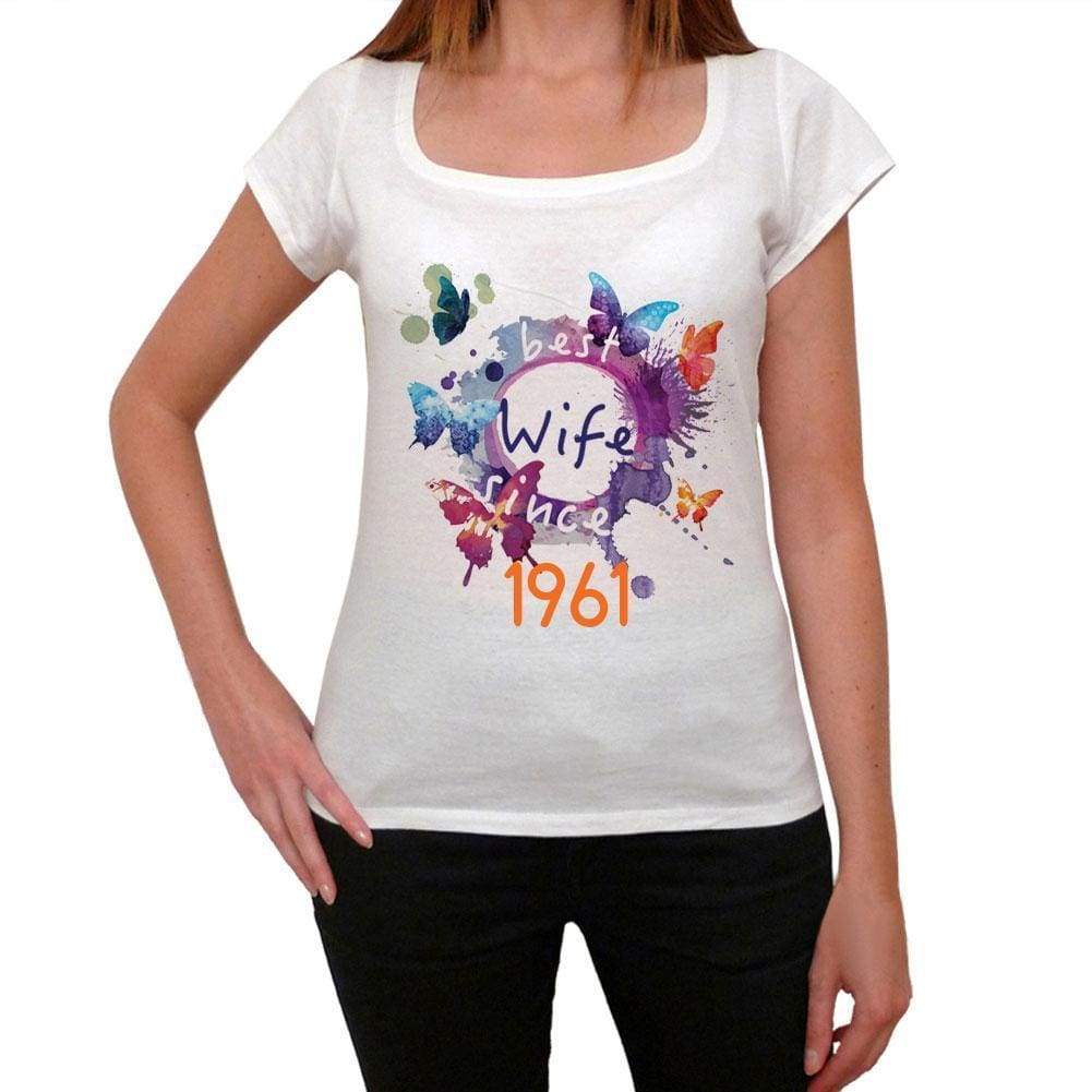 1961, Women's Short Sleeve Round Neck T-shirt 00142 - ultrabasic-com