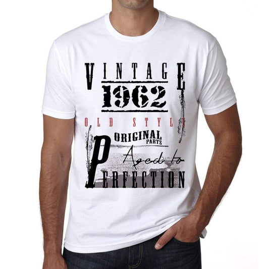 1962,birthday gifts for him,birthday t-shirts,Men's Short Sleeve Round Neck T-shirt - ultrabasic-com