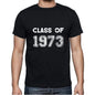 1973, Class of, black, Men's Short Sleeve Round Neck T-shirt 00103 - ultrabasic-com