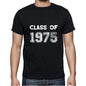 1975, Class of, black, Men's Short Sleeve Round Neck T-shirt 00103 - ultrabasic-com