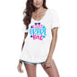 ULTRABASIC Damen T-Shirt First Grade Bae – Kurzarm-T-Shirt-Oberteile