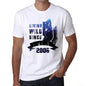 2006 Living Wild Since 2006 Mens T-Shirt White Birthday Gift 00508 - White / Xs - Casual