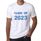 2023, Class of, white, <span>Men's</span> <span><span>Short Sleeve</span></span> <span>Round Neck</span> T-shirt 00094 - ULTRABASIC