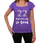 22 And Never Felt So Good Womens T-Shirt Purple Birthday Gift 00407 - Purple / Xs - Casual