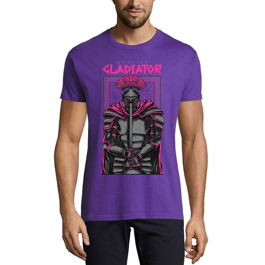 ULTRABASIC T-Shirt nouveauté pour hommes guerrier gladiateur-T-Shirt à manches courtes effrayant