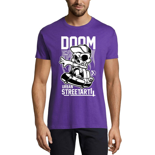 ULTRABASIC Herren-Neuheits-T-Shirt Doom Urban Streetart – lustiges T-Shirt