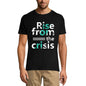 ULTRABASIC Men's Graphic T-Shirt Rise From the Crisis - Survivor Pandemic Shirt
