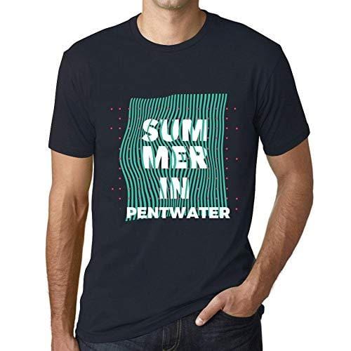 Ultrabasic - Homme Graphique Summer en PENTWATER Marine