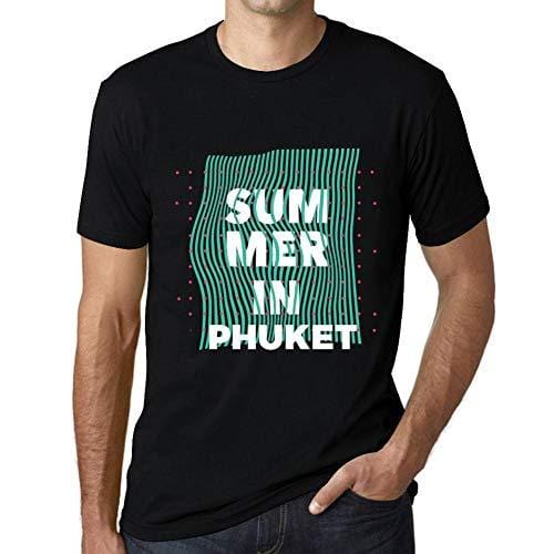 Ultrabasic - Homme Graphique Summer in Phuket Noir Profond