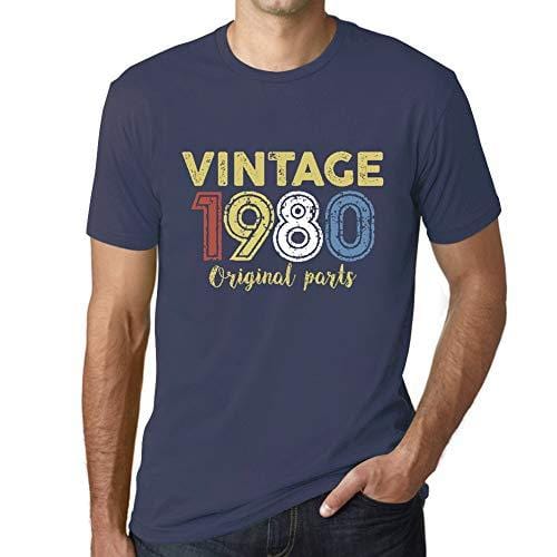 Ultrabasic - Homme Graphique Vintage 1980 T-Shirt Denim