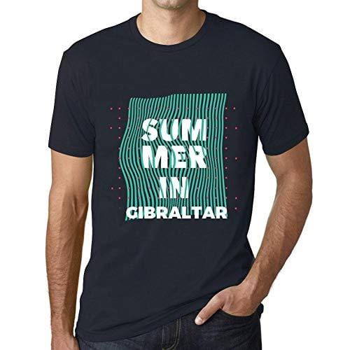 Ultrabasic - Homme Graphique Summer in Gibraltar Marine