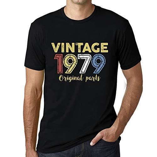 Ultrabasic - Homme Graphique Vintage 1979 T-Shirt Noir Profond