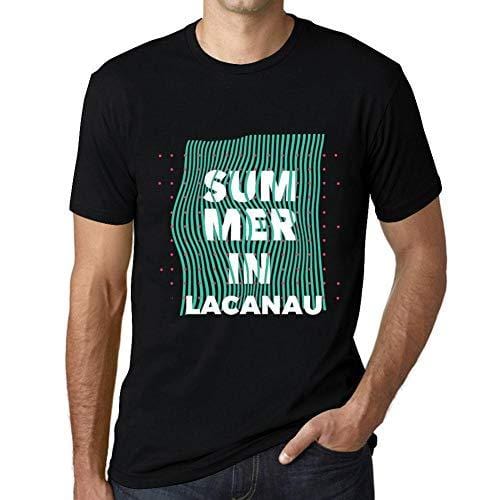 Ultrabasic – Homme Graphique Summer in LACANAU Noir Profond