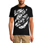 ULTRABASIC T-shirt déchiré pour hommes Warrior Wolf - Chemise drôle pour hommes