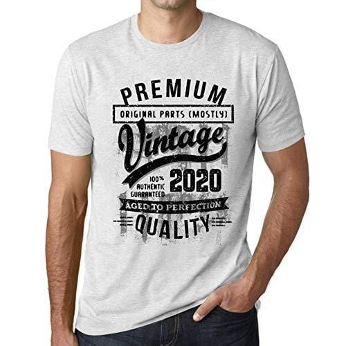 Ultrabasic - Homme T-Shirt Graphique 2020 Aged to Perfection Tee Shirt Cadeau d'anniversaire