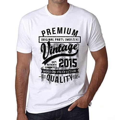 Ultrabasic - Homme T-Shirt Graphique 2015 Aged to Perfection Tee Shirt Cadeau d'anniversaire