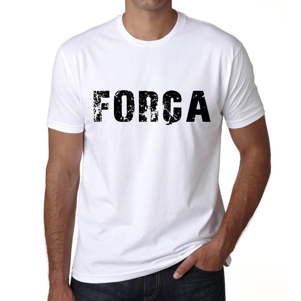 Homme T Shirt Graphique Imprimé Vintage Tee Força