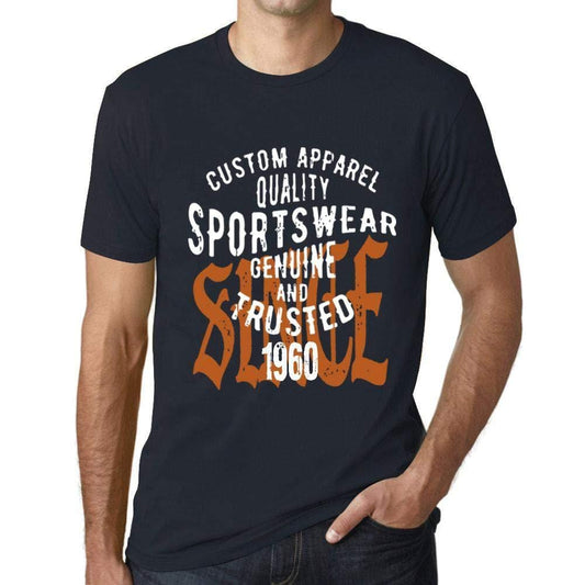 Ultrabasic - Homme T-Shirt Graphique Sportswear Depuis 1960 Marine