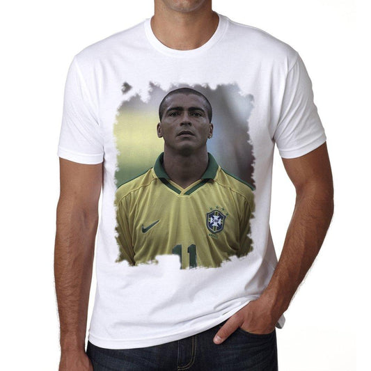 Romario T-Shirt,Homme,Blanc